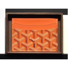 Tarjetero Goyard Goyardine Saint Sulpice Naranja