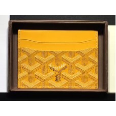 Tarjetero Goyard Goyardine Saint Sulpice Amarillo