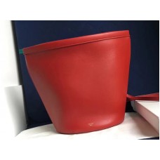 Bolso de mano Celine Claps de piel de becerro en color rojo