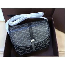 Goyard Bolso bandolera Goyardine Chevron Negro