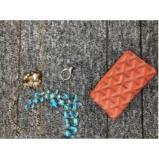 Llavero Monedero Goyard Naranja
