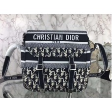 Bolso bandolera Dior Oblique Diorcamp negro