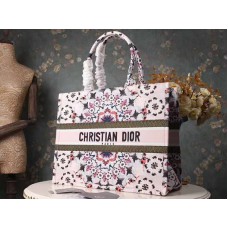 Bolso Dior Book Tote Kaleidoscopic Multicolor Pinkish