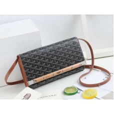 Bolso de mano Goyard Monte Carlo con correa Pm marrón y negro