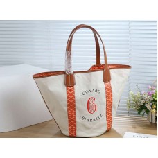 Tote Goyard Belharra Biarritz Reversible Naranja
