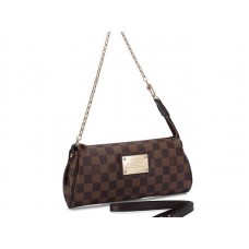 Bolso de mano Louis Vuitton Damier Ebene Eva