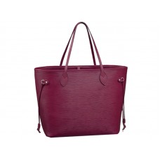 Louis Vuitton Epi Leather Neverfull Mm Fucsia