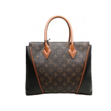 Bolso Louis Vuitton W Monogram & Leather Pm Negro