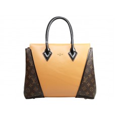 Bolso Louis Vuitton W Monogram y piel Pm Camel