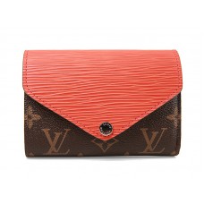 Cartera compacta Louis Vuitton Monogram Marie-Lou Pimentón