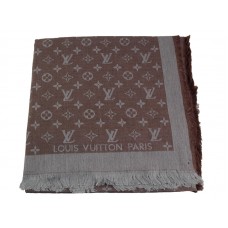 Chal Louis Vuitton Monogram Ikat marrón
