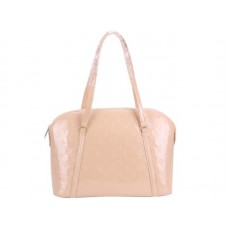 Bolso de hombro con cremallera Louis Vuitton Monogram Vernis Avalon rosa