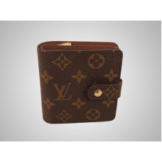 Cartera compacta con monograma de Louis Vuitton