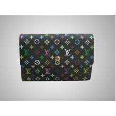 Cartera Louis Vuitton Monogram Multicolore Black Alexandra