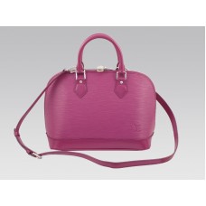 Louis Vuitton Epi Cuero Alma Fucsia