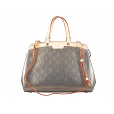Louis Vuitton Monogram Vernis Brea Mm Plata
