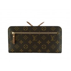 Cartera inusual con organizador de monogramas de Louis Vuitton