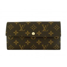 Cartera Louis Vuitton Monogram Sarah con estampado floral morado