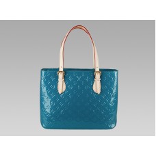 Monograma de Louis Vuitton Vernis Brentwood Bleu Galactic