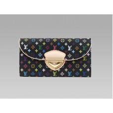 Cartera Louis Vuitton Monogram Multicolore Black Eugenie Grenade