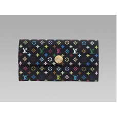 Cartera Louis Vuitton Monogram Multicolore Black Sarah Grenade