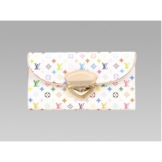 Cartera Louis Vuitton Monogram Multicolore White Eugenie Anis