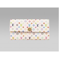 Cartera Louis Vuitton Monogram Multicolore White Sarah Grenade