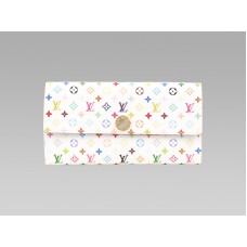 Cartera Louis Vuitton Monogram Multicolore White Sarah Raisin