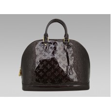 Louis Vuitton Monograma Vernis Alma Mm Amarante