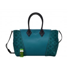 Louis Vuitton W Bolso Pm Cuir Orferre Cuerpo Y Veau Cachemire Lados Azul