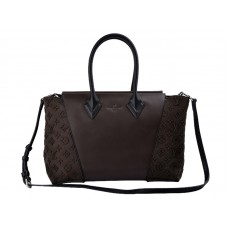 Louis Vuitton W Bolso Pm Cuir Orferre Cuerpo Y Veau Cachemire Lados Chocolate