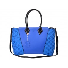 Louis Vuitton W Bolso Pm Cuir Orferre Cuerpo Y Veau Cachemire Lados Azul Eléctrico