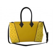 Louis Vuitton W Bolso Pm Cuir Orferre Cuerpo Y Veau Cachemire Lados Amarillo
