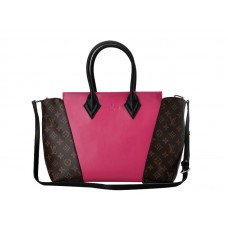 Bolso Louis Vuitton W Monogram & Leather Pm Hot Pink
