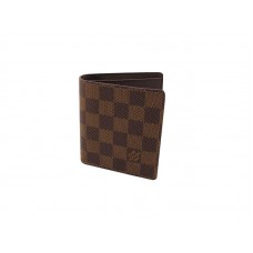 Cartera Louis Vuitton Damier con 6 ranuras para tarjetas de crédito