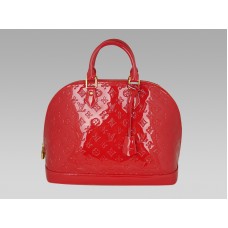 Louis Vuitton Monograma Vernis Alma Mm Pomme Damour