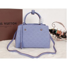 Louis Vuitton Monograma Empreinte Montaigne Mm Lila