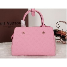 Louis Vuitton Monograma Empreinte Montaigne Mm Rosa