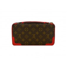 Organizador diario Louis Vuitton Monogram rojo