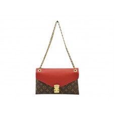 Cadena Louis Vuitton Monogram Pallas roja