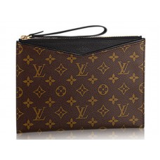 Louis Vuitton Monogram Pallas Pochette Negro