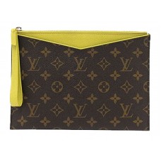 Louis Vuitton Monograma Pallas Pochette Pistache