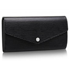 Cartera Louis Vuitton Epi de piel Sarah negra