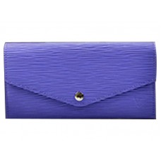 Cartera Louis Vuitton Epi de piel Sarah en color morado