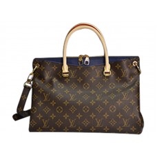 Louis Vuitton Monogram Pallas Lg Azul Marino