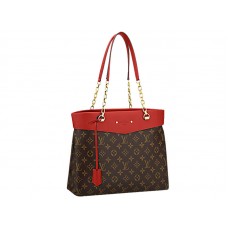 Bolso shopper Louis Vuitton Monogram Pallas Cherry