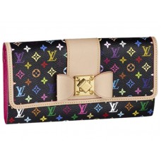 Cartera Louis Vuitton Multicolor Sarah Knot Negra
