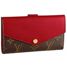 Cartera compacta Louis Vuitton Monogram Pallas Cherry