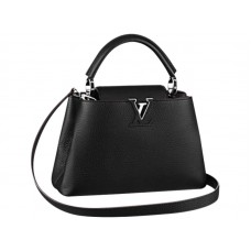 Bolso de bebé Louis Vuitton Capucines negro