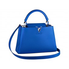 Bolso Louis Vuitton Capucines BB Azul Eléctrico